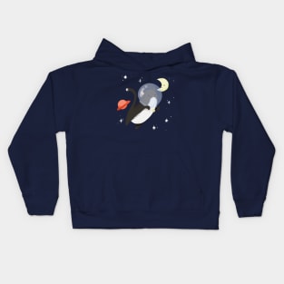 Space cat Kids Hoodie